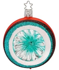 Orange Retro Reflection Ornament