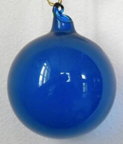 Jim Marvin Blue Bubblegum Glass Ornaments