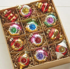 Bright Retro Christmas Ornaments