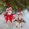 Chenille Reindeer Ornaments