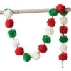 Christmas Pom Pom Garland