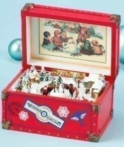 Christmas Surprise Trunk Music Box