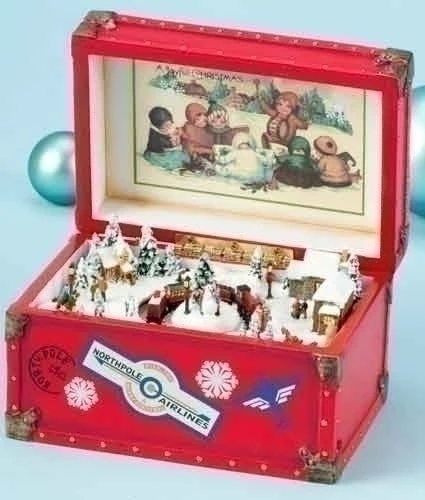 Christmas Surprise Trunk Music Box