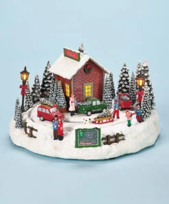 Christmas Tree Farm Music Box