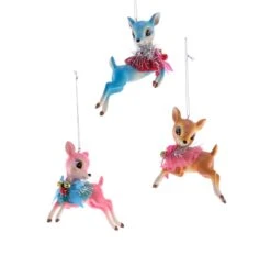 Dimestore Reindeer Ornaments