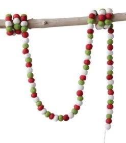 Festive Felt Ball Garland