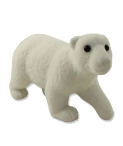 Flocked Polar Bear
