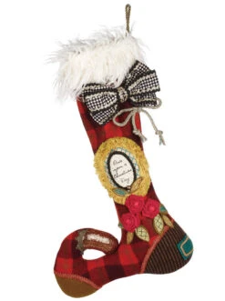 Floria Stocking Accent Pillow