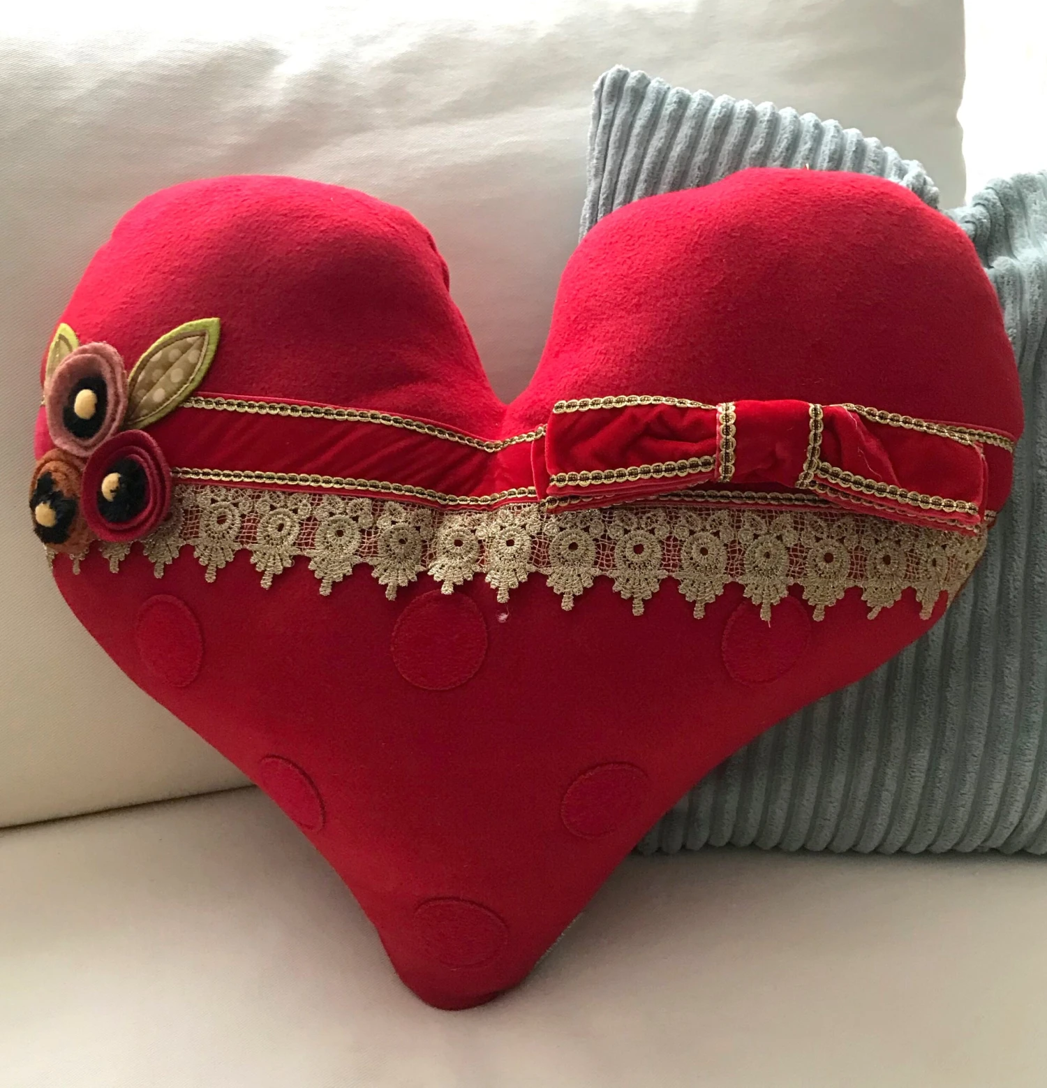 Heart-Shaped Pillow - Image 2