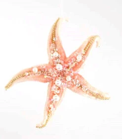 Jeweled Starfish Ornament, Large