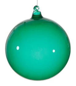 Jim Marvin Citrus Green Bubblegum Glass Ornaments