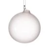 Jim Marvin Light Gray Bubblegum Glass Ornaments