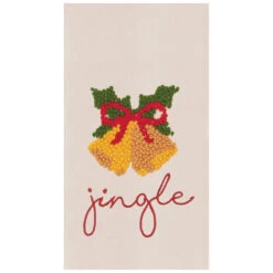 Jingle Bells Flour Sack Kitchen Towel