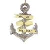 "You, Me & The Sea" Anchor Ornament