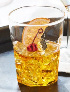 Old Fashioned Cocktail Ornament