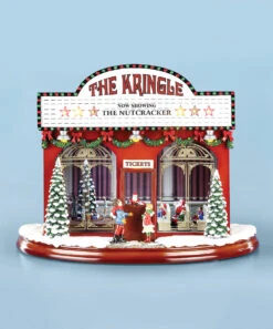 Roman Old Time Theater Christmas Music Box