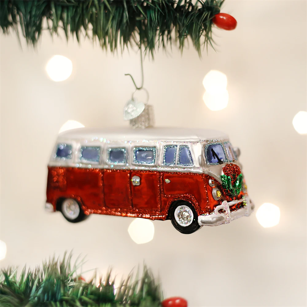 Retro Camper Van Ornament - Image 2