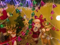 Shiny Retro Bell Garland