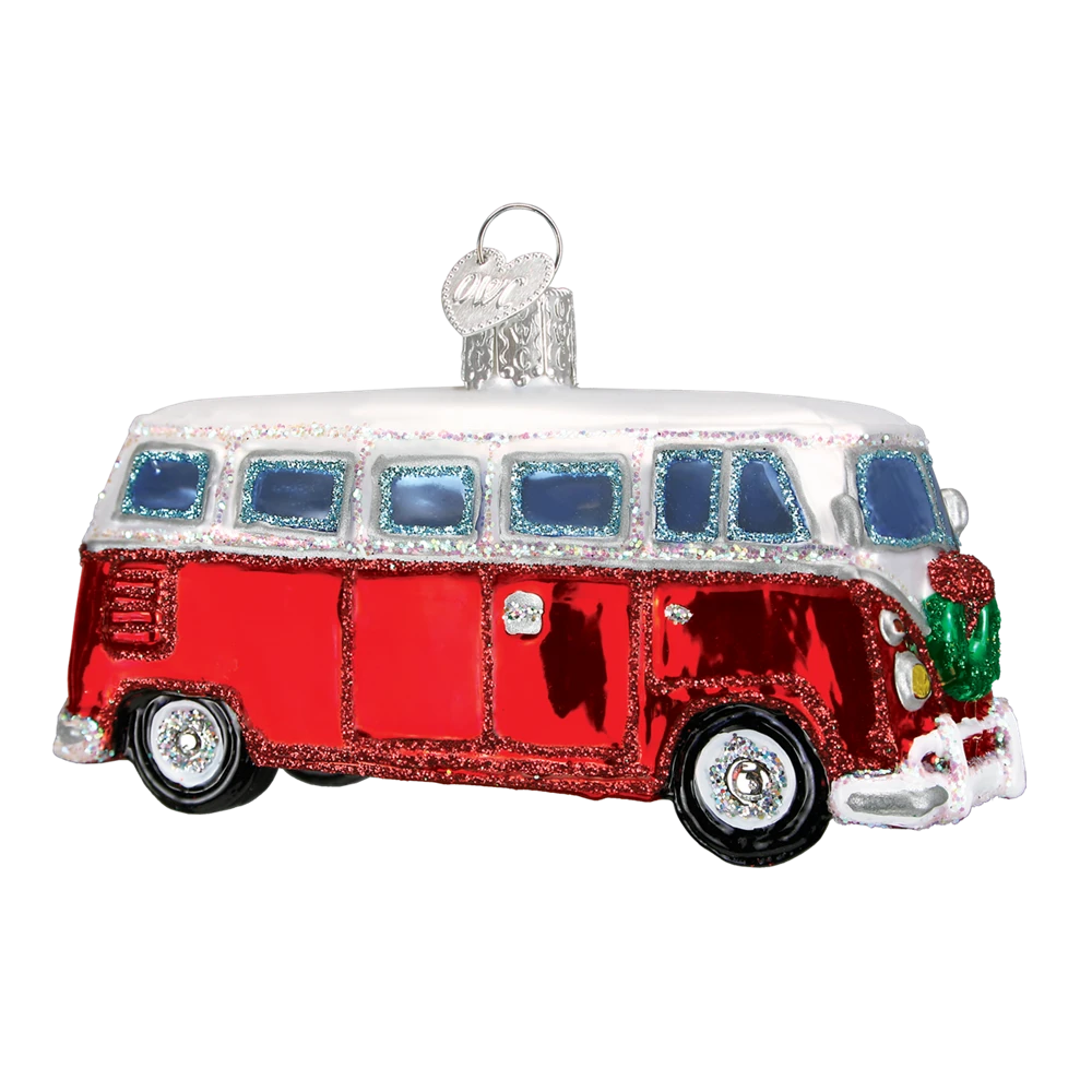 Retro Camper Van Ornament