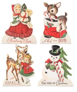 Retro Christmas Friends Dummy Boards