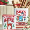 Retro Christmas Spice Tins