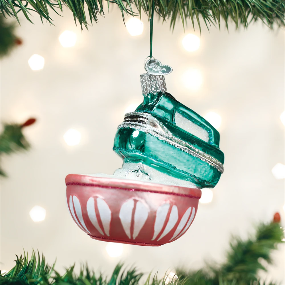Retro Hand Mixer Ornament