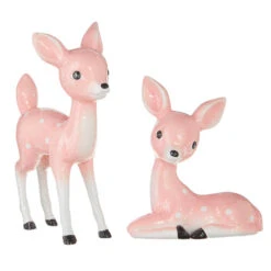Retro Pink Deer