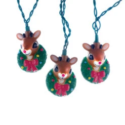 Kurt Adler Rudolph The Red Nosed Reindeer Light Set