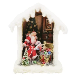 Santa Brings Gifts - Shadowbox House