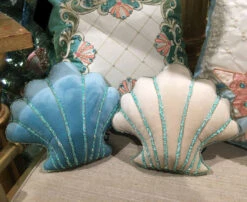 Treasures Shell Accent Pillow