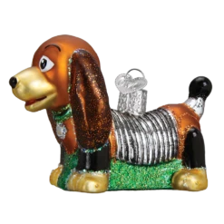 Toy Coil Dog Ornament