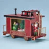 Caboose Christmas Music Box