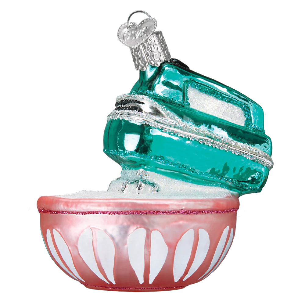 Retro Hand Mixer Ornament - Image 2