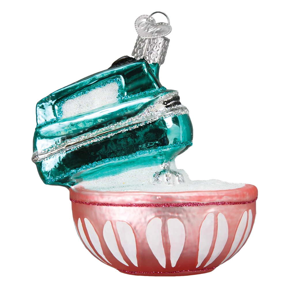 Retro Hand Mixer Ornament - Image 3